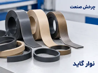 نوار گاید تفلون برنزی و فنولیک